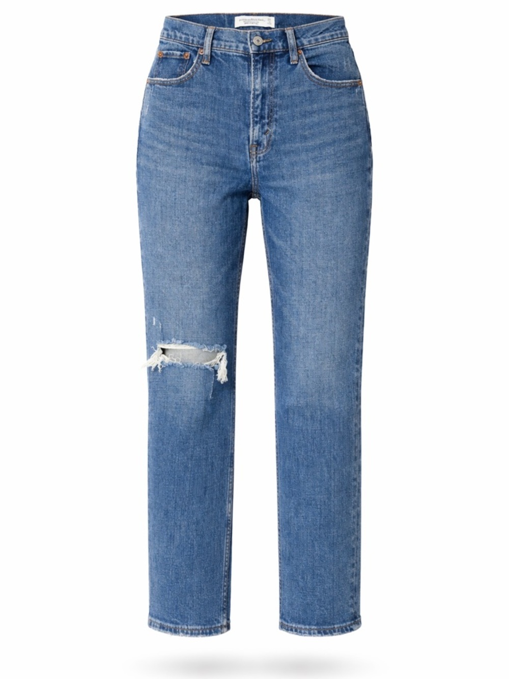 Abercrombie & Fitch NWT ankle straight ultra high jeans, size 2
